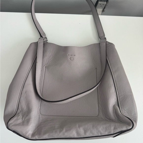 Kate Spade Taupe Leather Shoulder Bag - Picture 3 of 7